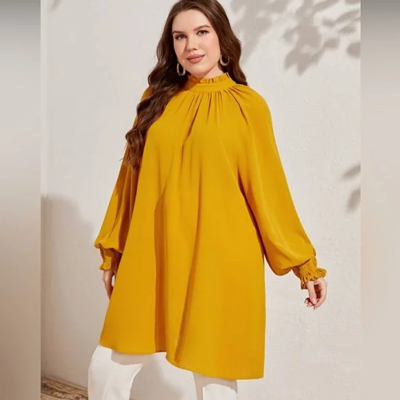 yellow plus size dresses for women Plus Size Everyday Muse Maxi Dress